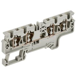 Клемма пружинная CX4-4, четырехконтактная, 4мм2, серая, IEK AF-CT40-00-4-K03-004