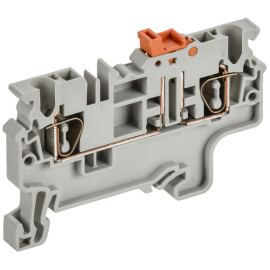 Клемма пружинная CXK2.5, с ножевым размыкателем, IEK AF-CT45-04-K03-002