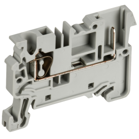 Клемма пружинная CX2.5-1B, разъемная, 2,5мм2, серая, IEK AF-CT40-06-11-K03-002