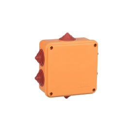 Коробка распаячная огнестойкая ПС 100х100х50мм, 4P 10мм2 IP55, IEK UKF30-100-100-050-4-10-09