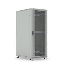 Шкаф напольный 19", 42U, 2055х800х1000мм, перфорированные двери, серый, DANNMAN TXQ4281PPGY