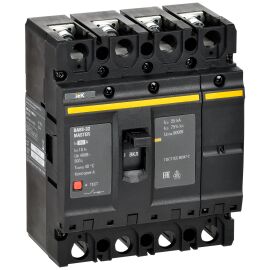 Выключатель автоматический ВА88-32 4P 80А 25кА MASTER IEK