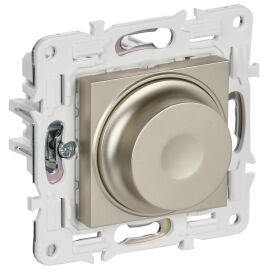 SKANDY Светорегулятор поворотный с индикацией 600Вт SK-D01Sh шампань IEK