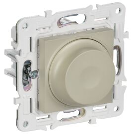 SKANDY Светорегулятор поворотный с индикацией 600Вт SK-D01B бежевый IEK