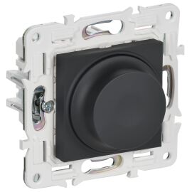 SKANDY Светорегулятор поворотный с индикацией 600Вт SK-D01G графит IEK