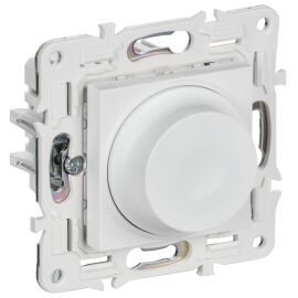 SKANDY Светорегулятор поворотный с индикацией 600Вт SK-D01W арктический белый IEK