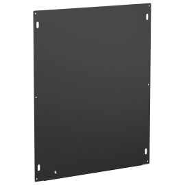Стенка задняя 600мм для шкафа 15U черная GENERICA