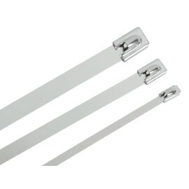 Хомут стальной ХСт 7,9х200мм (100шт/упак) IEK