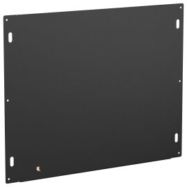 Стенка задняя 600мм для шкафа 9U черная GENERICA