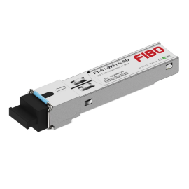 Модуль SFP-WDM 1.25G, Tx:1310/Rx:1550nm, 40км, SC, DDM, FIBO FT-S1-W3140SD