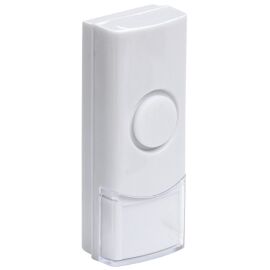 Кнопка для звонка беспроводного КЗБ2 IP44 белая IEK