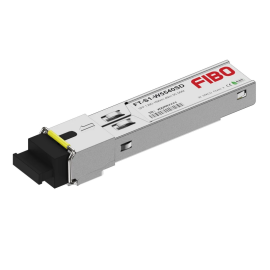 Модуль SFP-WDM 1.25G, Tx:1550/Rx:1310nm, 40км, SC, DDM, FIBO FT-S1-W5540SD