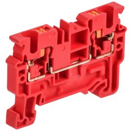 Клемма пружинная CP, Push In, 4мм2, красная, IEK AF-CT20-00-K04-004