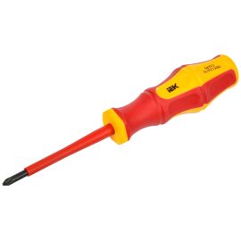 Отвертка диэлектрическая PZ/SL1х80, К3. IEK A2L3-SC30-K3-ZS-10-080