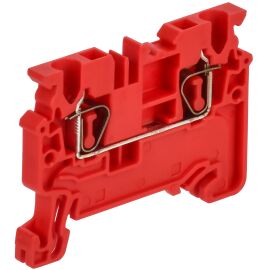 Клемма пружинная CX2.5, проходная, красная, IEK AF-CT40-00-K04-002
