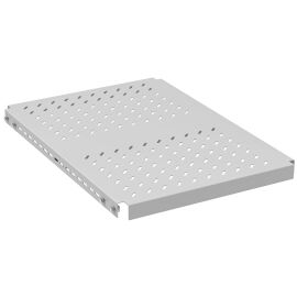 ITK by ZPAS Полка стационарная серверная бокового крепления нагрузка до 200кг 700мм серая РФ