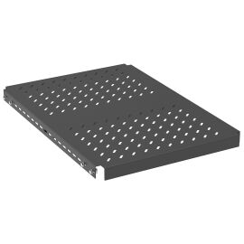 ITK by ZPAS Полка стационарная серверная бокового крепления нагрузка до 200кг 700мм черная РФ