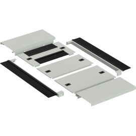 ITK by ZPAS Панель основания шкафа с роликами 800х1000мм серая РФ