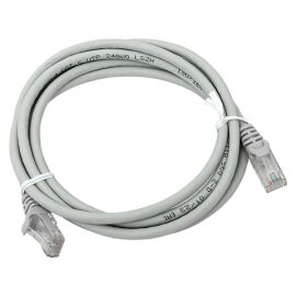 Патч-корд TERACOM PRO Cat.6 неэкран. UTP LSZH серый (2,0м)                                          