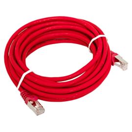 Патч-корд TERACOM CS Cat.6A экран. S/FTP LSZH красный (5,0м)                                        