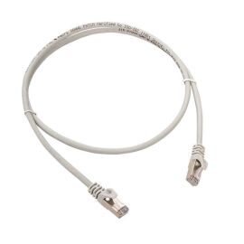 Патч-корд TERACOM CS Cat.6A экран. S/FTP LSZH белый (1,0м)                                          