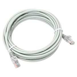 Патч-корд TERACOM PRO Cat.5E неэкран. UTP LSZH серый (5,0м)                                         