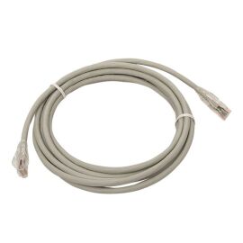 Патч-корд TERACOM PRO Cat.5E неэкран. UTP PVC серый (5,0м)                                          