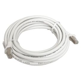 Патч-корд TERACOM CS Cat.6A экран. S/FTP LSZH белый (5,0м)                                          
