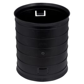 Муфта быстросъемная для двуст. труб d160 мм черная EKF-Plast                                        