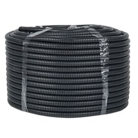 Труба гофр. ПНД с протяжкой d25 мм (50 м) черн. EKF-Plast                                           