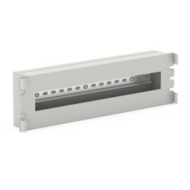 Панель с DIN-рейкой, 19", 3U, серая, DANNMAN 4073007