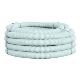 Труба гофр. ПВХ с протяжкой d63 мм (15 м) серая EKF-Plast                                           