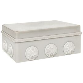 Коробка распределительная КМР-050-042 пылевлагозащ., 10 мембр. вводов, уплотн. шнур (190x140x70) EKF