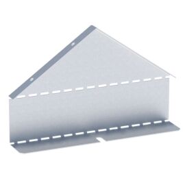 Заглушка крышки двускатной на лоток 50x300 мм (1 мм) HDZ EKF                                        