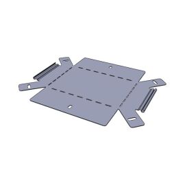 Угол 90 град. верт. внутр. 80x100 мм (плоский) EKF                                                  