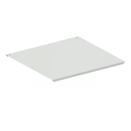 Крыша сплошная для шкафов NX EL/IT, 800х400мм, IP65, серая, DANNMAN 1084017