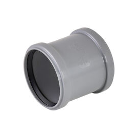 Муфта ПНД d=50 канализационная надвижная для труб SDR, ССД 110605-00480