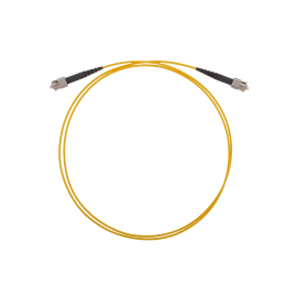 Шнур оптический FC/UPC-FC/UPC, SM, 10м, Simplex, желтый, ССД 130202-00518