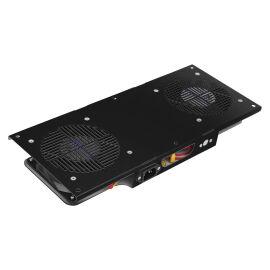 Модуль вентиляторный ВМ-3-Т-Ч, потолочный, 3 вентилятора с термореле, черный, ССД 130411-01290