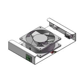 Модуль вентиляторный, потолочный для ШКТ-НВ/НВ2-6U, 1 вент. с терм, без кабел, 35С, ССД 130411-00876