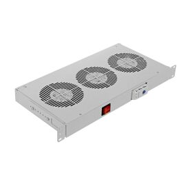 Модуль вентиляторный ВМ-3-19"-Т, 3 вентилятора с термореле, без кабеля питания, ССД 130411-00913