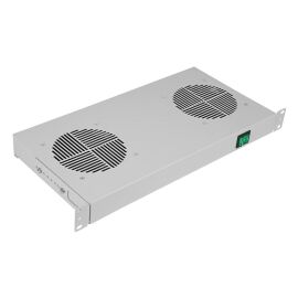 Модуль вентиляторный ВМ-2-19"-Ш, 2 вентилятора с термодатчиком, с кабелем, 35С, ССД 130411-00973