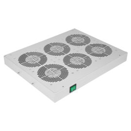 Модуль вентиляторный ВМ-2-19"Ш, 6 вентиляторов с термодатчиком, с кабелем, 35С, ССД 130411-00986