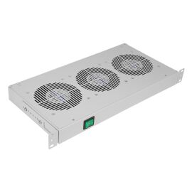 Модуль вентиляторный ВМ-2-19"-Ш, 3 вентилятора с термодатчиком, с кабелем, 35С, ССД 130411-00985