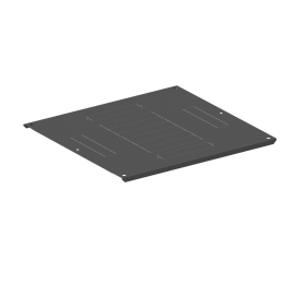 Крыша вентилируемая для шкафов NX EL/IT, 600х1000мм, IP20, черная, DANNMAN 1061039