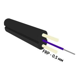 Кабель FTTx-P2-1-2000m, 1хG.657.A1, LSZH, 2х0,5-FRP, 0,8кН, 2км, SIBVOLS C-030