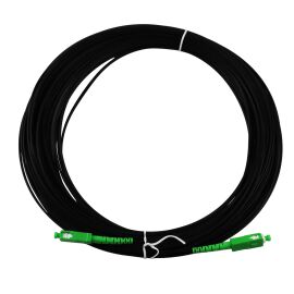 Кабельная сборка 1хSM-SC/APC-SC/APC-25м, FTTH 2x0,5FRP (1хG.657А1), SIBVOLS D-1195
