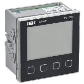 Анализатор качества электроэнергии PQ720C, IEK AR-PQ23-6-3-4-LCD