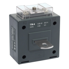Трансформатор тока ТТИ-А 30/5А, 5ВА, класс 0,5S, IEK ITT10-3-05-0030