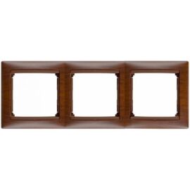 VALENA DIY Рамка 3-местная дерево тонированное